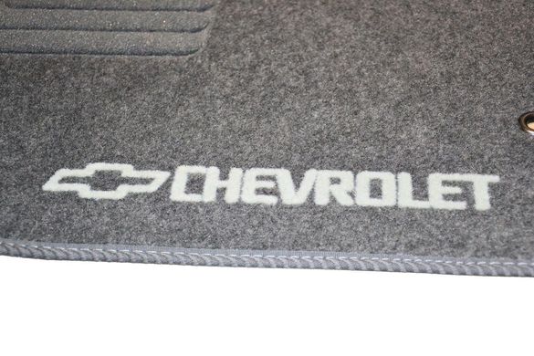 Коврики в салон ворсовые для Chevrolet Lacetti (2002-) /Серые, кт. 5шт GRCR1085