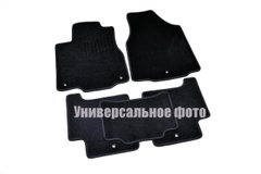 Килимки в салон текстильні для Fiat 500L (2012-) /Чёрные 5шт BLCCR1133