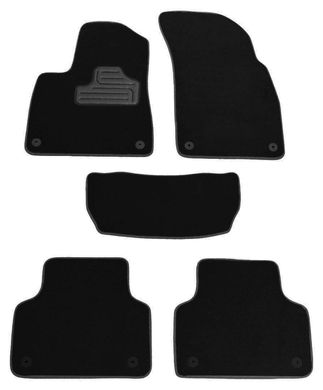Текстильні килимки Pro-Eco для Audi Q7/SQ7 (mkII)(1-2 ряд) 2015→ (PE 1008112)