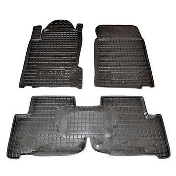 Коврики в салон для SsangYong Rexton 2001- черный, кт - 4шт 11286 Avto-Gumm