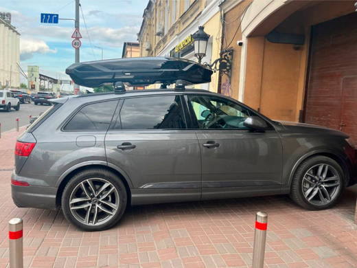 Бокс Thule Motion 3  XL Titan 500л 215x89x43 сірий глянець