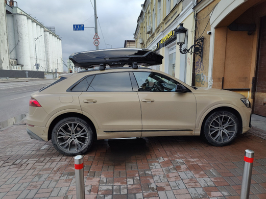 Бокс Thule Motion 3  XL Titan 500л 215x89x43 сірий глянець