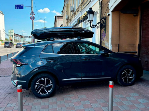 Бокс Thule Motion 3  XL Titan 500л 215x89x43 сірий глянець
