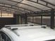Поперечины Audi Q8 2018 +  на интегрированные рейлинги, Хром, Овальная