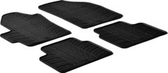Резиновые коврики Gledring для Chevrolet Spark (mkII) 2005-2010 (GR 0183)