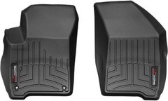 Коврики Weathertech Black для Fiat Freemont; Dodge Journey (mkI)(2 fixing hooks)(1 row) 2011-2020 (WT 443771)