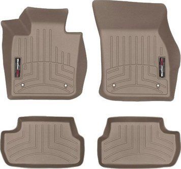 Коврики Weathertech Beige для Mini Cooper (3 door hatch)(mkIII)(F56) 2013&rarr; manual (WT 457311-456752)