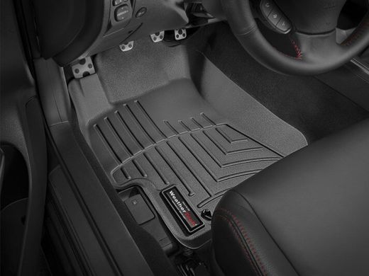 Килимки Weathertech Black для Subaru Impreza (mkIII)(no subwoofer under driver seat) 2007-2014 (WT 441661-441662)