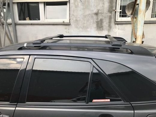 Поперечины на рейлинги Skoda Superb Combi 2010- черные