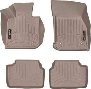 Коврики Weathertech Beige для Mini Cooper (5 door hatch)(mkIII)(F55) 2013&rarr; (WT 457911-457912)