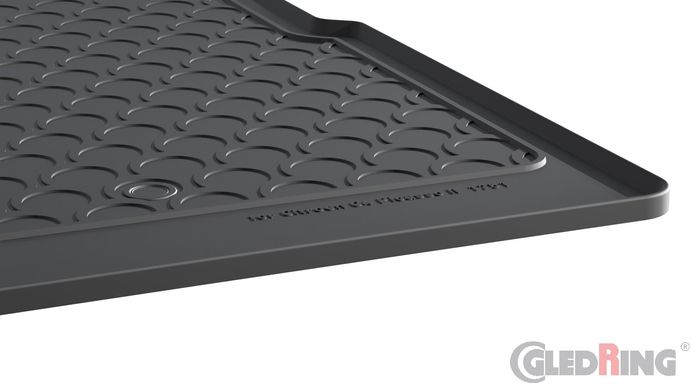Гумові килимки в багажник Gledring для Citroen C4 Picasso (mkII) 2013→ (нижний)(багажник) (GR 1751)
