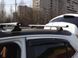 Поперечки CHEVROLET Spark Hatchback 2010- Amos Alfa Aero на рейлінги 1,2м, Хром, Овальна