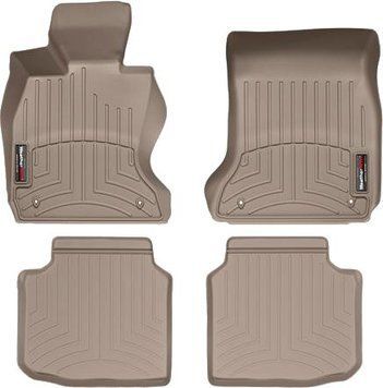 Коврики Weathertech Beige для BMW 7-series (F02)(AWD) 2013-2014 (WT 453751-452425)