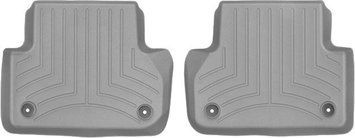 Коврики Weathertech Grey для Audi A4/S4/RS4 (B9) / A5/S5/RS5 (sportback)(mkII)(2 row)(with fixings) 2016&rarr; (WT 469072)
