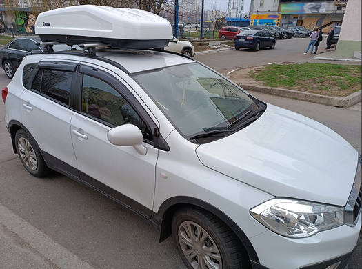 Автобокс Modula EVO 400 165x90x41 см білий глянець