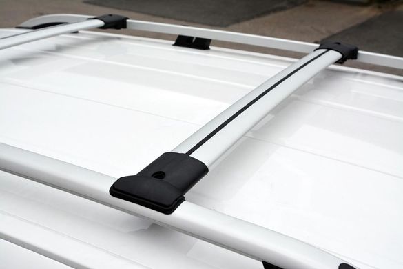 Багажник DIAMOND V1 Infiniti QX70 (FX) 08-13, 13- на рейлінги, Хром, Аеродинамічна