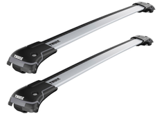 Поперечины NISSAN X-trail 2001-2006 SUV Thule Wingbar Edge 958 на высокие рейлинги хром, Хром