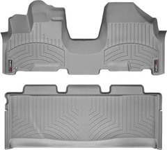 Килимки Weathertech Grey для Honda Odyssey (mkIII)(RL3,RL4)(1-2 row)(1 row 1pcs.) 2005-2010 (WT 463171-460492)