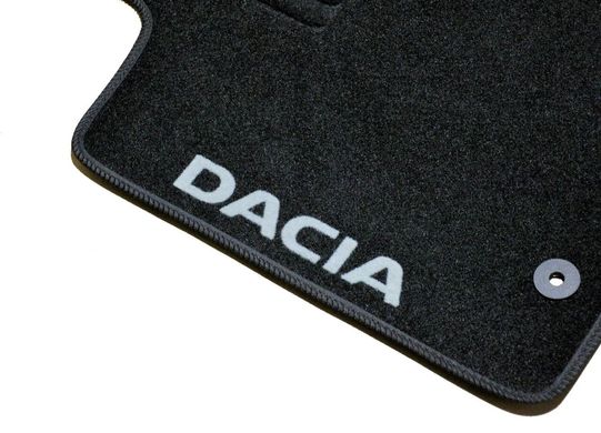 Коврики в салон ворсовые для Dacia Logan (2004-2012) /Чёрные, кт. 5шт BLCCR1113