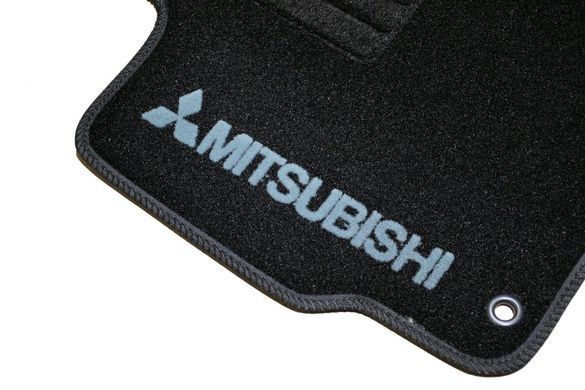 Килимки в салон текстильні для Mitsubishi ASX (2010-) /Чёрные BLCCR1382