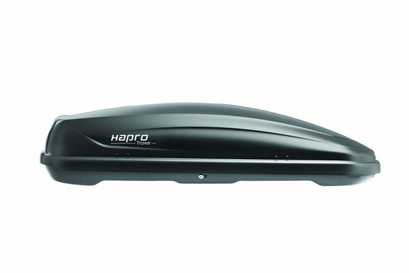 Бокс Hapro Traxer 5.6 370л 177х77х42 Anthracite Dual-Side черный мат