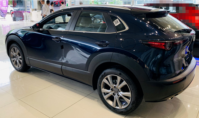 Рейлинги продольные Mazda CX-30 2019+ (оригинальные, производитель -OEM) серые