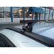Поперечины NISSAN Qashqai SUV 2014- Amos Boss STL на рейлинги 1,07м, Черный, Квадратная