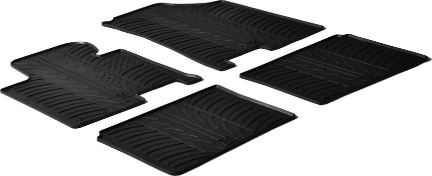 Гумові килимки Gledring для Hyundai i40 (mkI)(универсал) 2011→ (GR 0198)