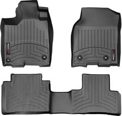 Килимки Weathertech Black для Acura RDX (mkII)(8 way power seat) 2016-2018 (WT 444711-444713)