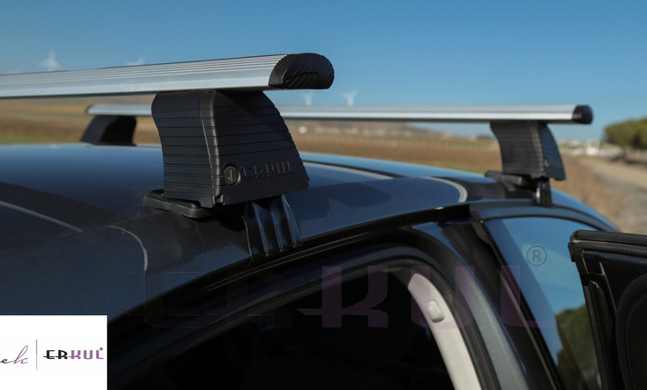 Багажник на крышу BYD F3 Седан 2007-2019 ASAF v4 1,2м, Хром