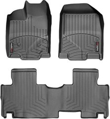 Коврики Weathertech Black для Ford Edge; Lincoln MKX (mkI)(electric driver seat) 2011-2014 (WT 443491-441102)