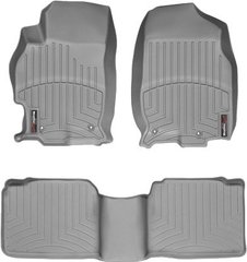 Килимки Weathertech Grey для Mazda 6 (sedan & hatch)(mkII)(4 fixings hooks) 2007-2012 (WT 462141-462142)
