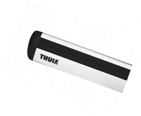 Багажник MITSUBISHI Pajero 1999-2006 mk III SUV Thule Wingbar Evo на рейлінги з просвітомхром, Хром