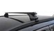 Поперечки SEAT Ateca SUV 2016- Amos Boss STL на рейлінги 1,07м, Черный, Квадратна