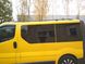 Рейлинги Opel Vivaro 2001-2015 короткая база черные (ножка пластик), Черный