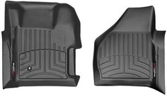 Килимки Weathertech Black для Ford Super Duty (all cabs)(mkII)(with 4x4 shifter)(1 row) 2008-2010 automatic (WT 441261)