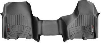 Коврики Weathertech Black для Dodge Ram (crew cab)(mkIV)(4 fixing hooks)(no 4x4 shifter)(with Armrest Console)(1 row) 2012-2018 (WT 444771)