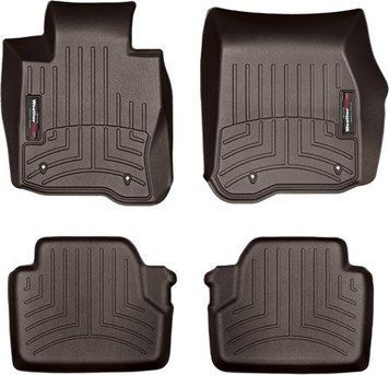 Коврики Weathertech Choco для BMW 4-series (coupe)(F32)(AWD) 2014&rarr; (WT 475701-475602)