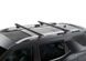 Поперечины Audi A4 16- B9 Allroad на рейлинги, Черный, Аэродинамическая