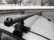 Багажник на гладкую крышу KIA Rio mk III Хетчбек 2012-2019 Camel Lux 1,2м, Прямоугольная