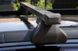 Поперечины SEAT Alhambra mk II MPV 2010- Amos Alfa STL на рейлинги 1,3м, Черный, Квадратная