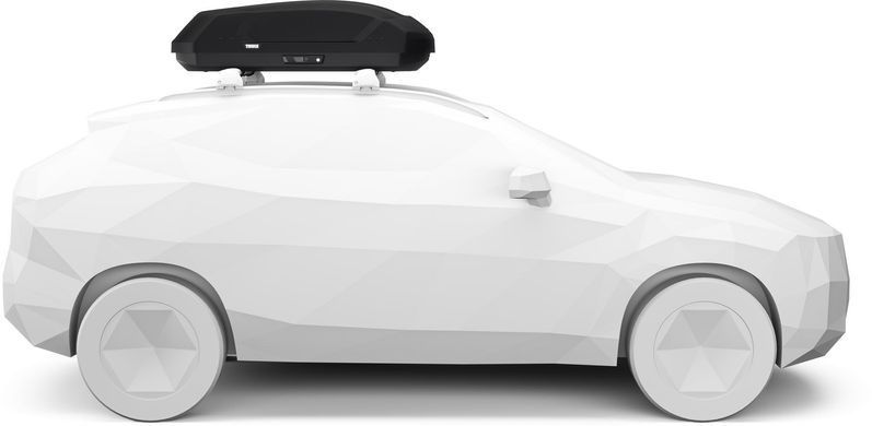 Бокс Thule Force 3 S (Black) 300л 140х89х38 черный мат