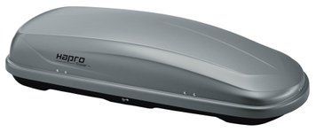 Бокс Hapro Traxer 5.6 370л 177х77х42 Silver Grey Dual-Side сірий мат