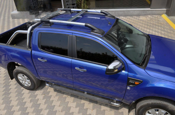 Рейлинги Ford Ranger 2011 г., Хром