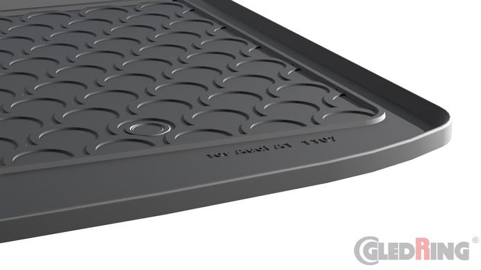 Гумові килимки в багажник Gledring для Audi A1/S1 (mkI) 2010-2018 (багажник) (GR 1107)