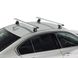 Поперечины Suzuki Swift 5 дверей 2011- на штатное место, Хром, Аэродинамическая