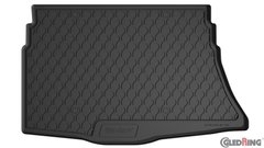 Резиновые коврики в багажник Gledring для Kia Ceed (mkIII)(5-дв. хетчбэк) 2012-2015 (багажник) (GR 1454)