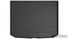 Гумові килимки в багажник Gledring для Audi A3/S3/RS3 (mkIII)(5-дв.) 2012-2020 (с двухуровневым полом)(верхний уровень)(с запаской)(багажник) (GR 1108)