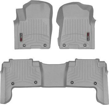Килимки Weathertech Grey для Infiniti QX80 / QX56 (mkII)(1-2 row) 2018&rarr; (WT 4615021-4615022)