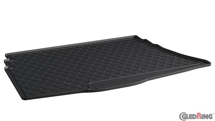 Гумові килимки в багажник Gledring для Kia Ceed (mkIII)(5-дв. хетчбэк) 2012-2015 (багажник) (GR 1454)